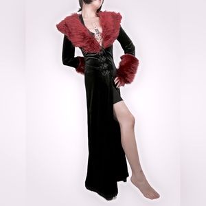 VELVET VAMPIRE VIBES COAT